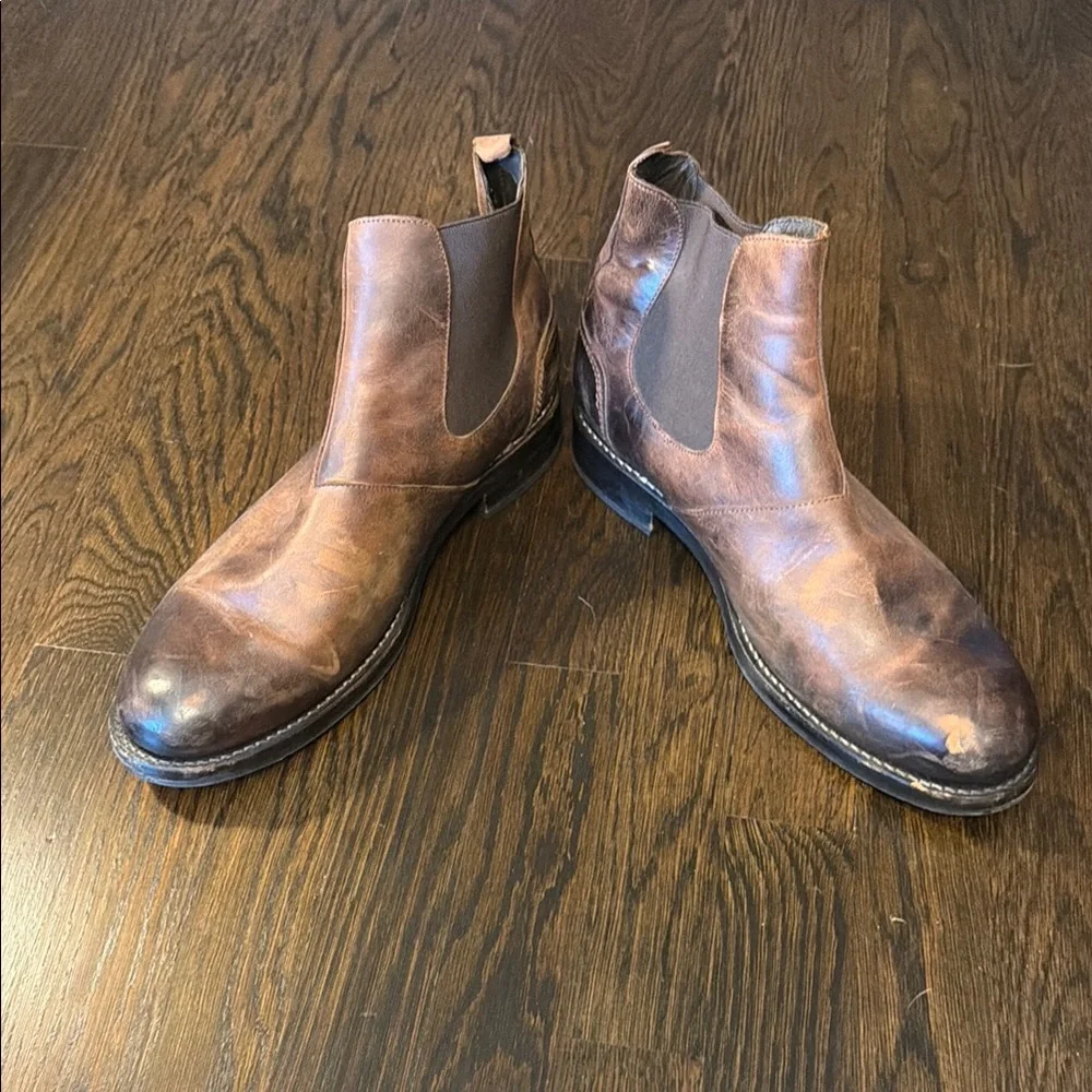 Wolverine 1000 Miles Men's Brown Leather Chelsea Boots - Classic Slip-On Style